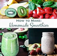 Image result for Ingredients Needed to Make a Smoothie