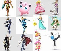 Image result for Super Smash Bros Girl Characters