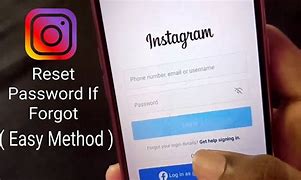Image result for Instagram Password Reset