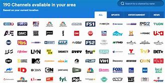 Image result for Fubo TV Channel Guide
