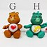 Image result for Care Bear Figurines
