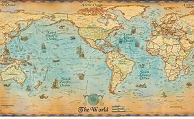 Image result for Classic World Map