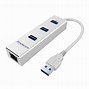 Image result for USB 3.0 Hub with Ethernet Adapter