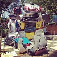 Image result for Giant Scrap Metal Robot