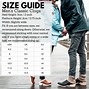 Image result for Clog Size Chart