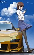 Image result for Anime Girl Sitting On Car