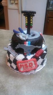 Image result for Drag Racing Tree Cake Decorations