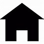 Image result for Home Icon in Black