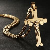 Image result for Jesus Cross Necklace