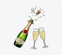 Image result for Cartoon Champagne Bottle Popping