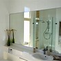 Image result for Mirror Glass Shower Screen