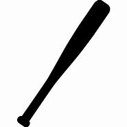 Image result for Baseball Bat Silhouette