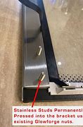 Image result for Used Glowforge Replacement Lid Hinge Plastic Cover