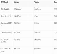 Image result for Distance From TV Size Chart