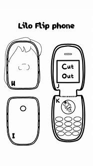 Image result for Flip Phone Template