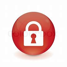 Image result for Lock Red Button