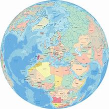 Image result for Europe Continent Globe