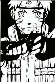 Image result for Naruto Manga Black and White