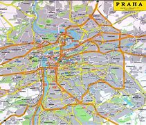 Image result for Street Map of Prague