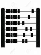 Image result for Clip Art Image of Abacus Black and White