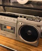 Image result for Sanyo Boombox Vintage