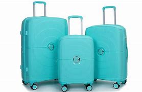 Image result for rockland luggage f106 large dots 4 piece luggage set