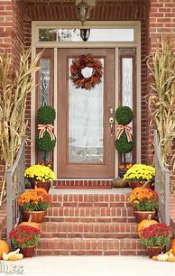 Image result for Fall Porch