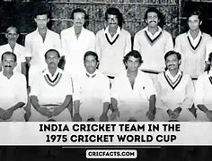 Image result for Chief Guest at the World Cup 1975 Cricket