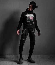 Image result for Black Mask Outfit