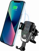 Image result for Car Phone Holder Wireless Charger