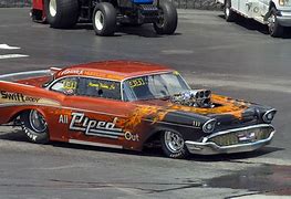 Image result for 57 Chevy Pro Mod Slot Car