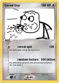 Image result for Pokemon Cereal Guy