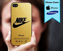 Image result for iPhone 5S Case Nike Gold