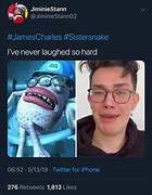 Image result for James Charles Monsters Inc Meme