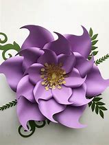 Image result for Paper Flower L Templates