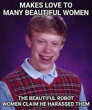 Image result for Robot Girl Meme
