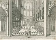Image result for Notre Dame Interior Drawing