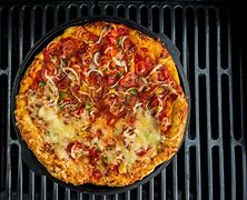 Image result for Cooking Pizza On Gas Grill