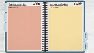 Image result for High Quality Notebook Template