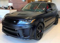 Image result for Black Range Rover with Red Interior