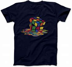 Image result for Rubik's Cube T-Shirt