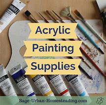 Image result for Art Supplies for Painting