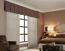 Image result for Valance Over Vertical Blinds