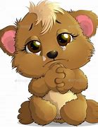Image result for Sad Cartoon Baby Bear