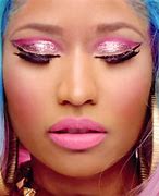 Image result for Nicki Minaj Pink Makeup