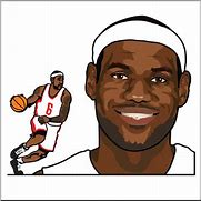 Image result for LeBron James Clip Art Free