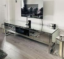 Image result for Mirrored TV Stand 7.5 Inch