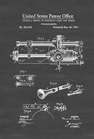 Image result for Thomas Edison Phonograph Patent