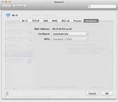 Image result for MacBook Wi-Fi Mac Address