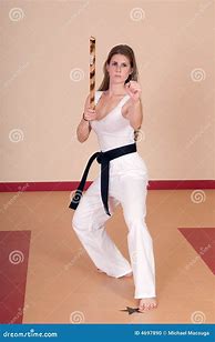 Image result for Woman Doing Martial Arts